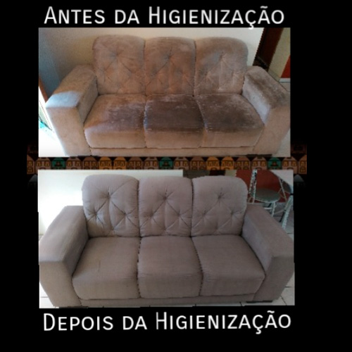 Remoção de manchas difíceis em estofados